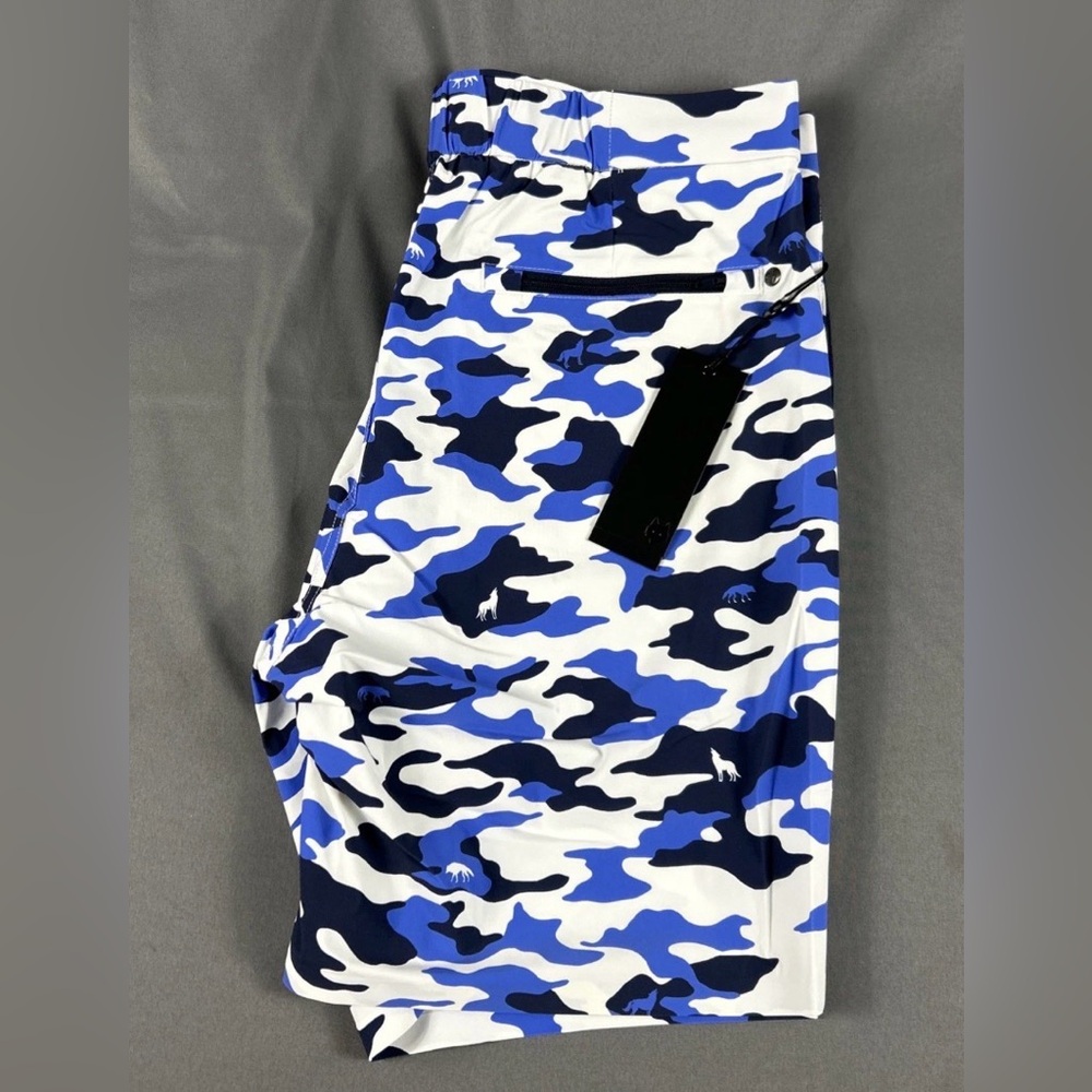 Greyson Swim Shorts Camo Scape Superior Print 32 x 8 Multicolor